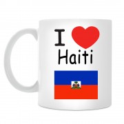 Кружка I love Haiti (Я люблю Гаити)