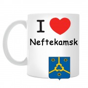 Кружка I love Нефтекамск