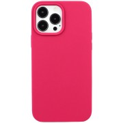 Силиконовый чехол iPhone 16 Pro Max Малиновый