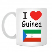 Кружка I love Guinea (Я люблю Гвинею)