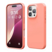 Силиконовый чехол Apple iPhone 13 Pro Max Коралловый