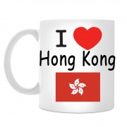 Кружка I love Hong Kong (Я люблю Гонконг)