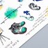Переводные тату цветные «Ван Гог: Ты молчишь. Я тоже буду молчать», 18×11 см Переводные тату цветные «Ван Гог: Ты молчишь. Я тоже буду молчать», 18×11 см