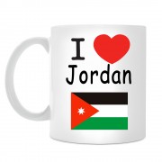 Кружка I love Jordan (Я люблю Джордана)