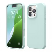 Силиконовый чехол iPhone 14 Pro Мax Мятный