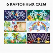 Развивающий набор нейротренажеров для детей «Межполушарные доски. Лабиринты»