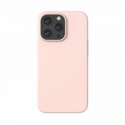 Силиконовый чехол iPhone 14 Pro Мax Пудровый