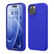 Силиконовый чехол iPhone 14 Plus Синий - Кобальт