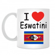 Кружка I love Eswatini (Я люблю Сват)