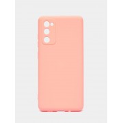 Чехол silicone cover для Xiaomi S20 FE  Умеренный розовый