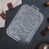 Форма для шоколада и конфет «Цифры на ножке», 21×15 см, пластик, прозрачная Форма для шоколада и конфет «Цифры на ножке», 21×15 см, пластик, прозрачная