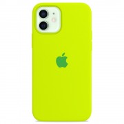 Силиконовый чехол iPhone 15 Pro Max Лаймовый