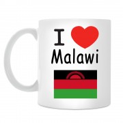 Кружка I love Malawi (Я люблю Малави)