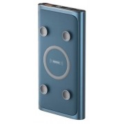 Внешний аккумулятор  RPP-130 беспроводной/10000mAh/Power Bank/с функцией быстрой зарядки/беспроводная зарядка/синий