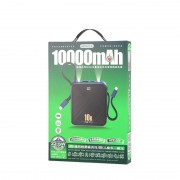 Аккумулятор внешний  RPP-285, Sucha Series, 10000mAh, 1USB,Type-C, кабель Lightning,Type-C, чёрный