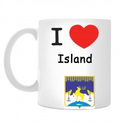 Кружка I love Остров