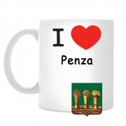 Кружка I love Пенза