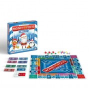 Новогодняя настольная игра «Новый год: MONEY POLYS. Зимний город», 60 карт, 2 кубика, 6 фишек, 10+