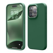 Силиконовый чехол iPhone 15 Pro Max Зелёный