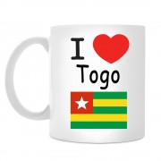 Кружка I love Togo (Я люблю Того)