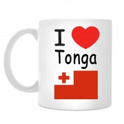 Кружка I love Tonga (Я люблю Тонгу)