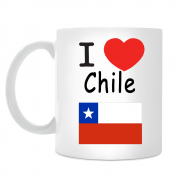 Кружка I love Chile (Я люблю Чили)