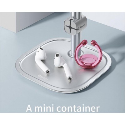 Настольная подставка BASEUS Literary Youth, серебряный Настольная подставка BASEUS Literary Youth, серебряный