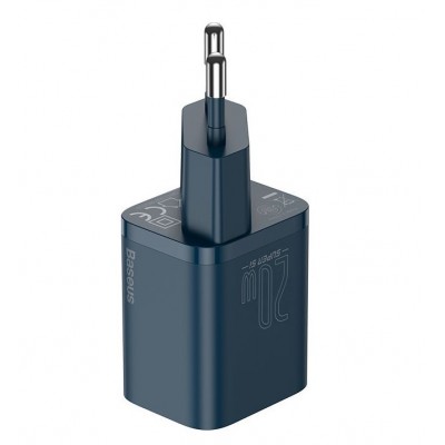 Зарядное устройство BASEUS Super Si USB-C, 3A, 20W, синий Зарядное устройство BASEUS Super Si USB-C, 3A, 20W, синий