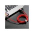 Кабель USB BASEUS Cafule, USB - Lightning, 2.4А, 0,5 м, красный+красный Кабель USB BASEUS Cafule, USB - Lightning, 2.4А, 0,5 м, красный+красный