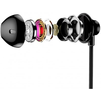 Проводные наушники BASEUS H06 Encok, Jack 3.5mm, черный Проводные наушники BASEUS H06 Encok, Jack 3.5mm, черный