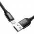 Кабель USB BASEUS Three Primary Colors 3-in-1, USB - MicroUSB+Type-C+Lightning, 3.5A, 30 см, черный Кабель USB BASEUS Three Primary Colors 3-in-1, USB - MicroUSB+Type-C+Lightning, 3.5A, 30 см, черный