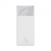 Портативный аккумулятор BASEUS Bipow Digital Display 20W, 3A, 10000 мА⋅ч, белый