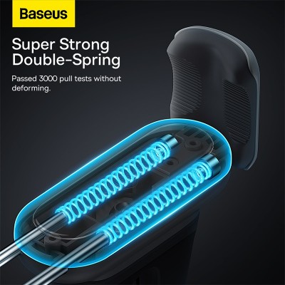 Автомобильный держатель BASEUS Steel Cannon 2 Air Outlet, черный, на воздуховод Автомобильный держатель BASEUS Steel Cannon 2 Air Outlet, черный, на воздуховод