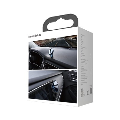 Автомобильный держатель BASEUS Radar Magnetic Car Mount, черный, на воздуховод+клей Автомобильный держатель BASEUS Radar Magnetic Car Mount, черный, на воздуховод+клей