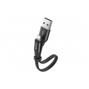 Кабель USB BASEUS Nimble Portable, USB - Lightning, 2А, 23 см, черный
