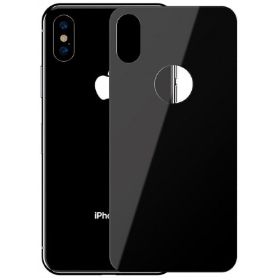 Защитное стекло BASEUS SGAPIPH58-BM01 для iPhone XS, заднее, черный Защитное стекло BASEUS SGAPIPH58-BM01 для iPhone XS, заднее, черный