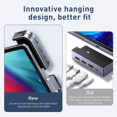 Переходник/Адаптер BASEUS Bend Angle, Разветвитель, Type-C - 2XUSB3.0 + HDMI + TF + PD + 3.5mm, серебристый Переходник/Адаптер BASEUS Bend Angle, Разветвитель, Type-C - 2XUSB3.0 + HDMI + TF + PD + 3.5mm, серебристый