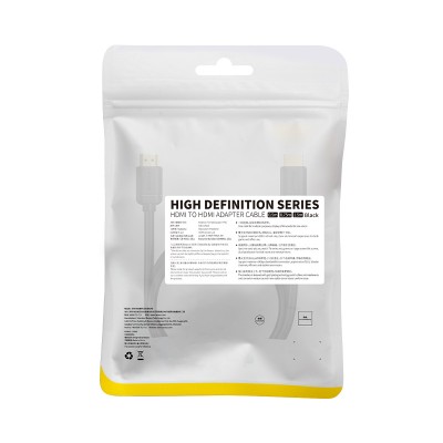 Кабель HDMI BASEUS High Definition Series, 4KHDMI - 4KHDMI, 0,75 м, черный Кабель HDMI BASEUS High Definition Series, 4KHDMI - 4KHDMI, 0,75 м, черный