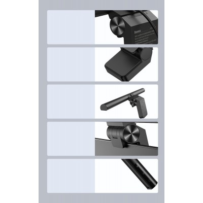 Светильник подвесной BASEUS i-wok Series USB Asymmetric Light Source Screen, черный Светильник подвесной BASEUS i-wok Series USB Asymmetric Light Source Screen, черный