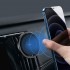 Автомобильный держатель BASEUS Radar Magnetic Car Mount, черный, на воздуховод+клей Автомобильный держатель BASEUS Radar Magnetic Car Mount, черный, на воздуховод+клей