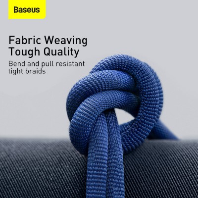 Кабель USB BASEUS Crystal Shine Series Fast Charging, USB - Type-C, 5A, 100W, 1,2м, синий Кабель USB BASEUS Crystal Shine Series Fast Charging, USB - Type-C, 5A, 100W, 1,2м, синий