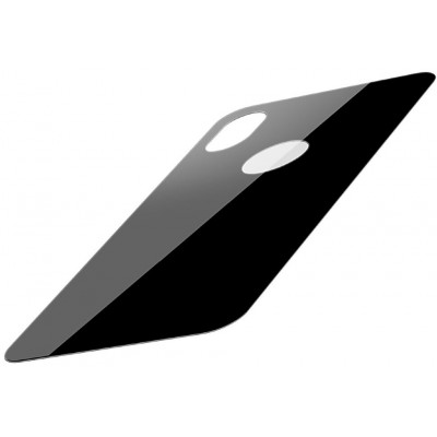 Защитное стекло BASEUS SGAPIPH58-BM01 для iPhone XS, заднее, черный Защитное стекло BASEUS SGAPIPH58-BM01 для iPhone XS, заднее, черный