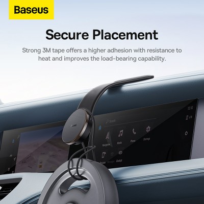 Автомобильный держатель BASEUS C02 Pro Series, с беспроводной зарядкой, 2.4A, 15W, черный, на воздуховод Автомобильный держатель BASEUS C02 Pro Series, с беспроводной зарядкой, 2.4A, 15W, черный, на воздуховод