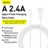 Кабель USB BASEUS Superior Series Fast Charging, USB - Lightning, 2.4А, 2 м, белый Кабель USB BASEUS Superior Series Fast Charging, USB - Lightning, 2.4А, 2 м, белый