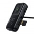 FM - Трансмиттер BASEUS S-16, 2*USB, 3.1A, черный, с дисплеем FM - Трансмиттер BASEUS S-16, 2*USB, 3.1A, черный, с дисплеем