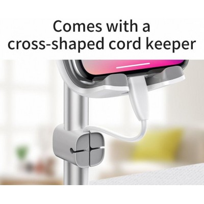 Настольная подставка BASEUS Literary Youth, серебряный Настольная подставка BASEUS Literary Youth, серебряный