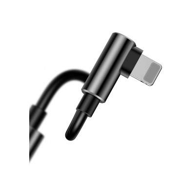 Переходник/Адаптер BASEUS L50S Male, Lightning - Jack 3.5/Lightning, 2А, черный Переходник/Адаптер BASEUS L50S Male, Lightning - Jack 3.5/Lightning, 2А, черный