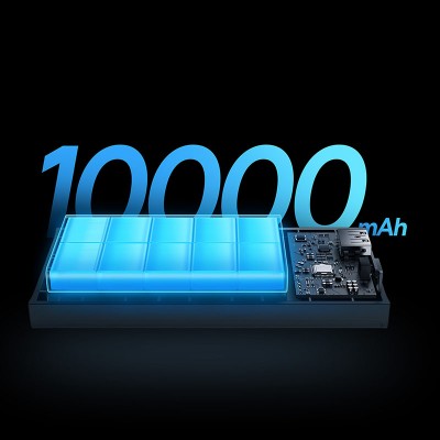 Портативный аккумулятор BASEUS Adaman2 Digital Display Fast Charge 30W Overseas Edition, 3A, 10000 мА⋅ч, черный, быстрая Портативный аккумулятор BASEUS Adaman2 Digital Display Fast Charge 30W Overseas Edition, 3A, 10000 мА⋅ч, черный, быстрая