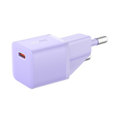 Зарядное устройство BASEUS GaN5 Fast Charger(mini) USB-C, 3A, 20W, фиолетовый Зарядное устройство BASEUS GaN5 Fast Charger(mini) USB-C, 3A, 20W, фиолетовый
