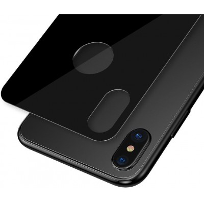 Защитное стекло BASEUS SGAPIPH58-BM01 для iPhone XS, заднее, черный Защитное стекло BASEUS SGAPIPH58-BM01 для iPhone XS, заднее, черный